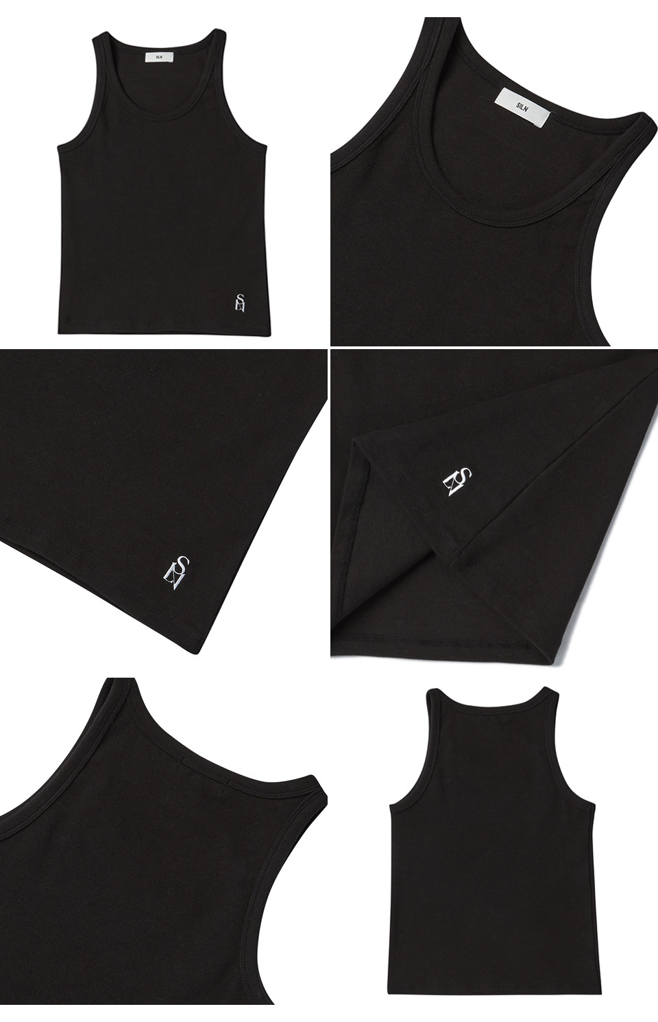 [SILN실른]Basic sleeveless (BLACK) [W CONCEPT]