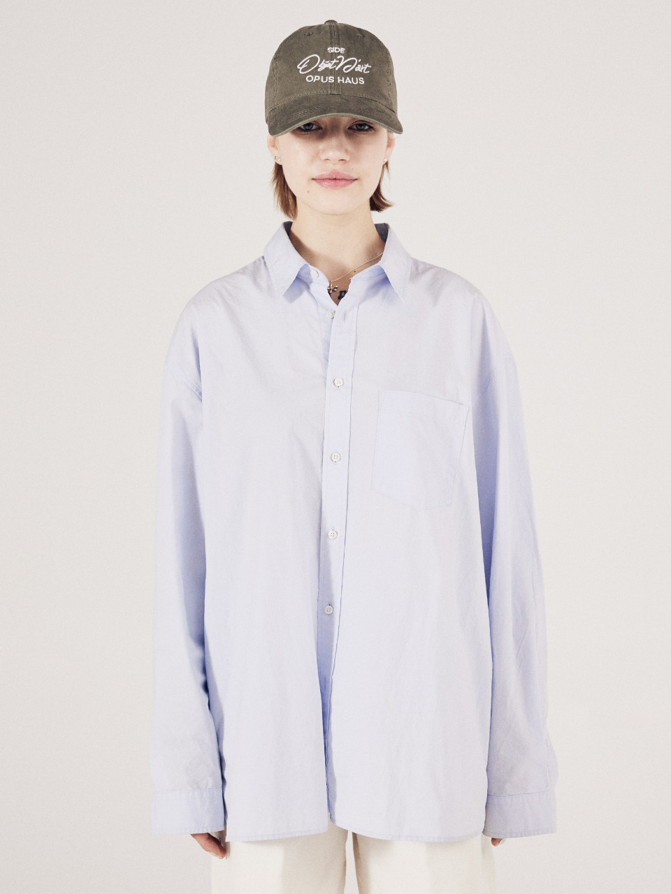 [opushaus오퍼스하우스]Objet D Art Ball Cap _ washed khaki [W CONCEPT]