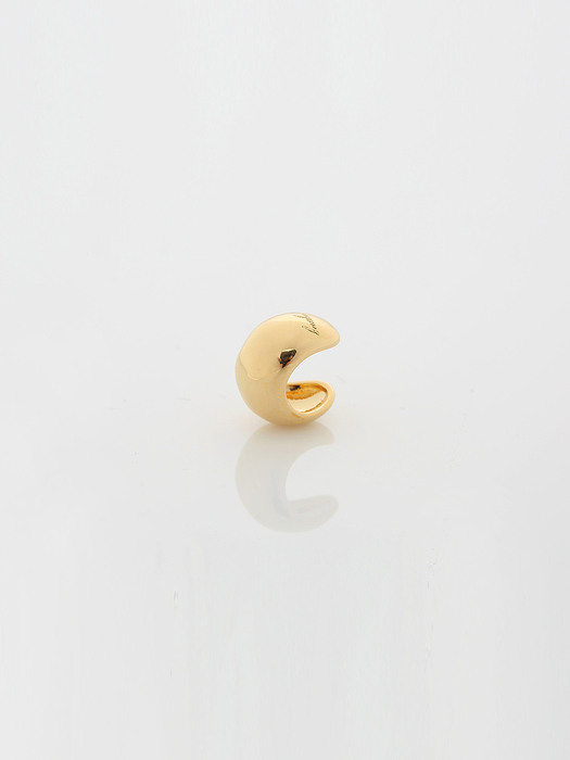 Puffy Ear Cuff (gold)