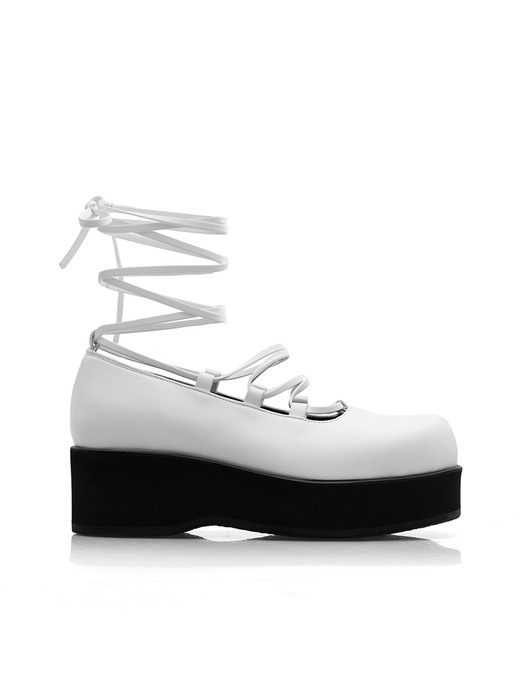 Bonita Ribbon Shoes (White)