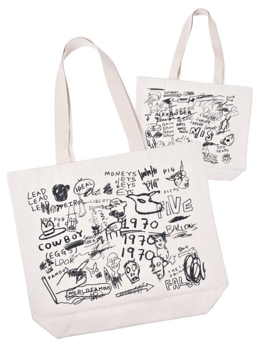 9 Hand writing TOTE BAG