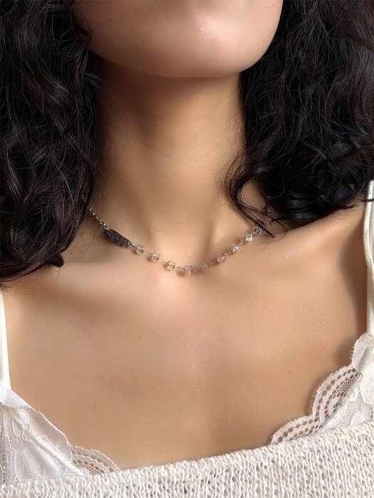 Gemma necklace (Silver)