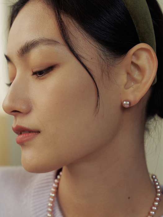 Pebble Pearl Earring_EC1758
