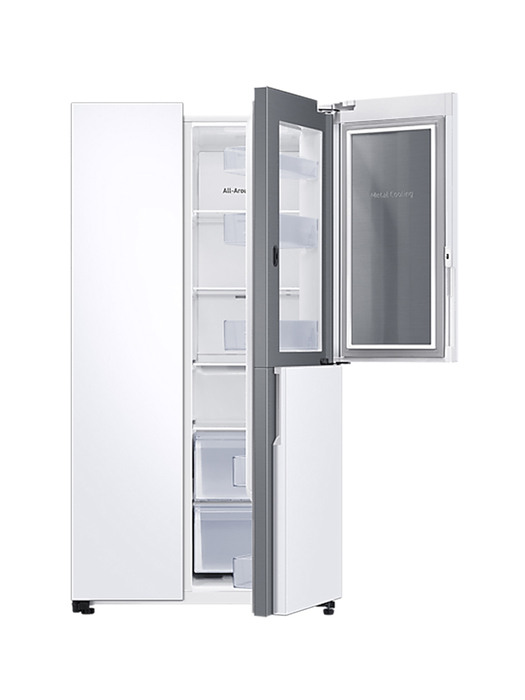 공식파트너 삼성전자 양문형 냉장고 RS84B5071WW 푸드쇼케이스