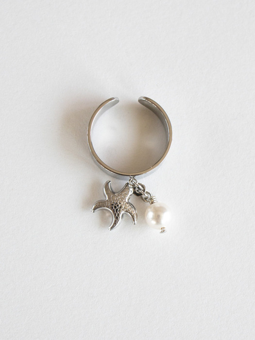Starfish and pearl surgical ring