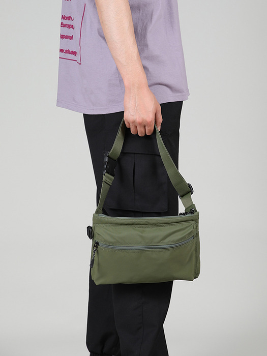 Unico Recycled Pocket Body Bag_khaki