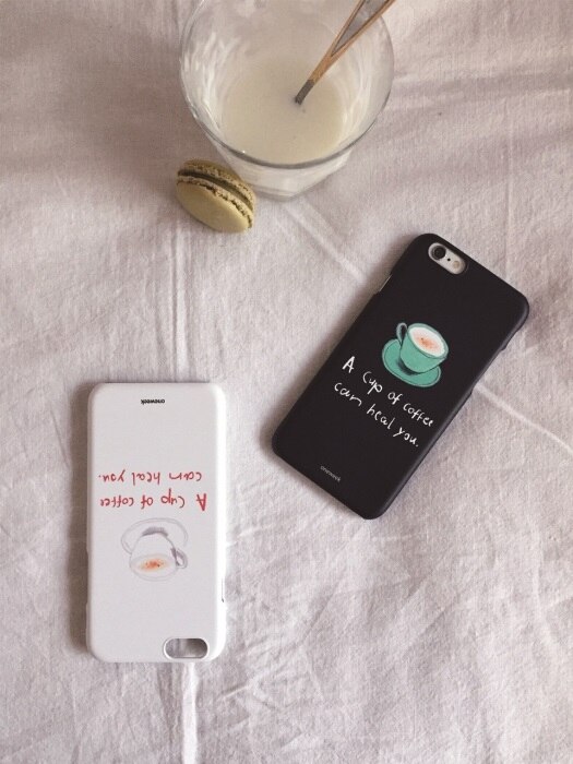 A cup of coffee phone case