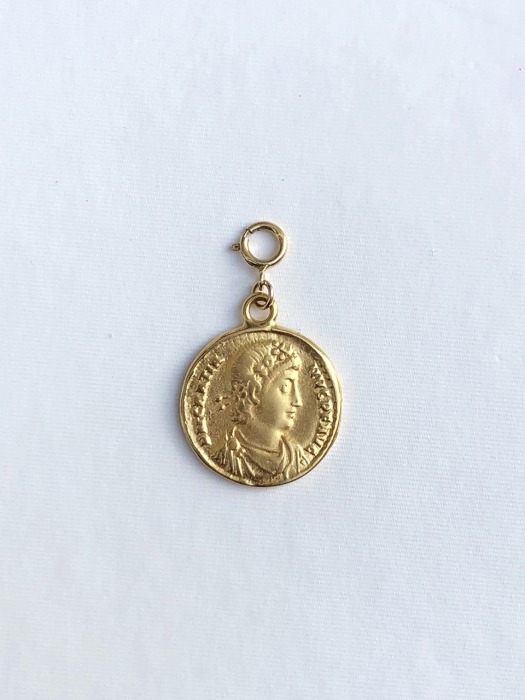 GOLDFILLED COIN CHARM (단품)