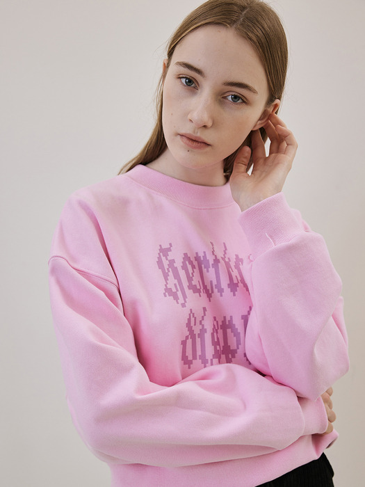 Heritage Crop Sweatshirt [Pink]