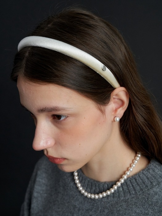 Essential Velvet Padding Headband S (L233MHA040)