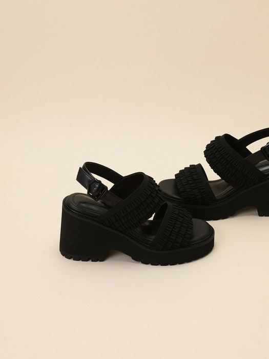 Cancan 24 platform sandal(black)_DG2AM24031BLK