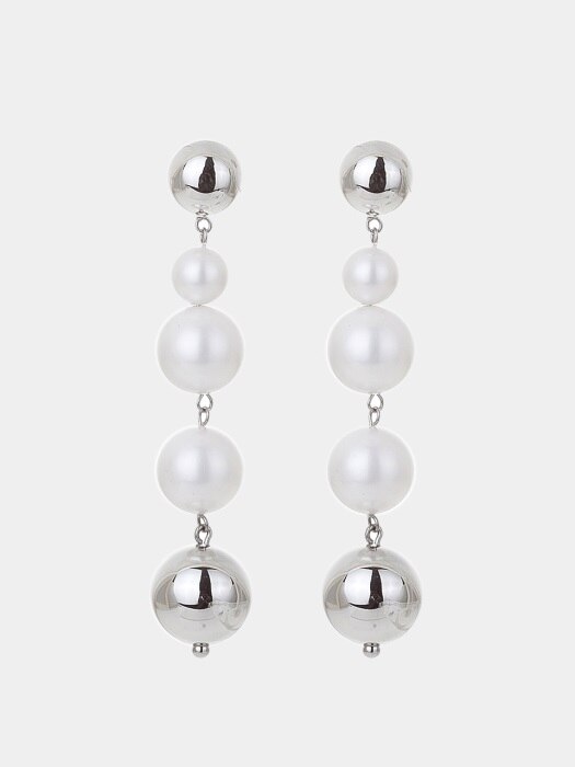 BALL&PEARL BOLD EARRING