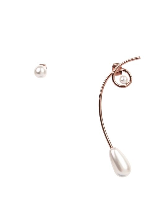 Pearl Petal Earring[DL18SSER05MTF]
