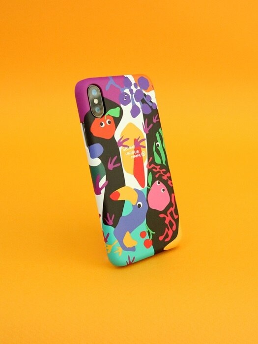 SUN CASE GRAPHIC FRUIT BLACK