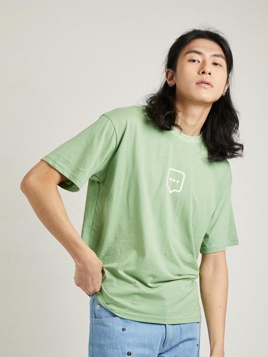dotdotdot T-shirts(Light green)