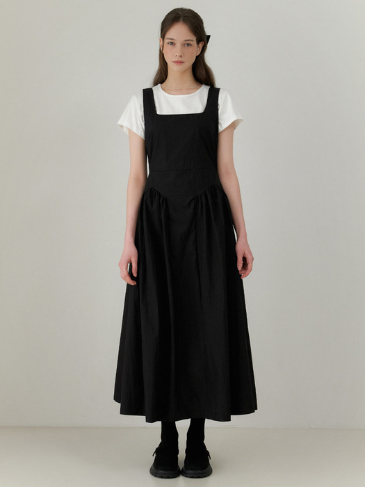 [단독]Tutu sleeveless dress (black)