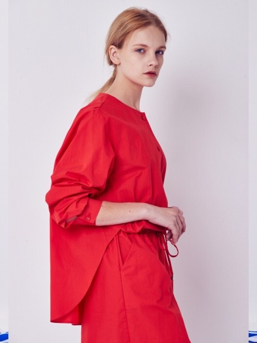 OVERSIZE ONE-PIECE(RED)