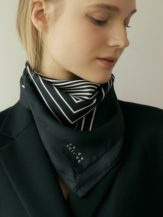 [단독]mild silk scarf (3color)