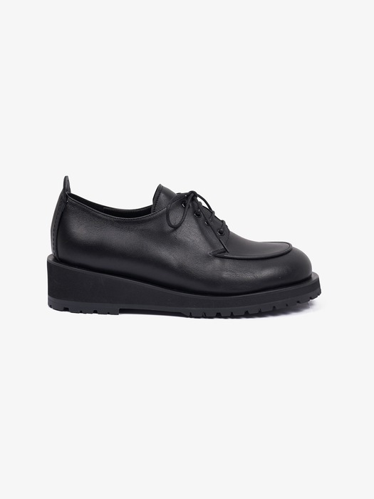 45mm Pablo Chunky Derby Shoes (Black/White)