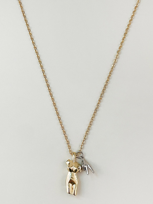 Victory body necklace (gold)