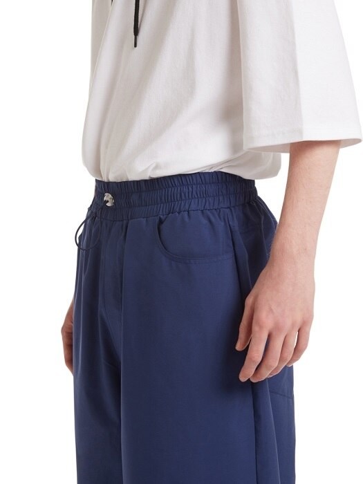 String wide pants_navy