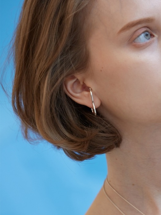 3 earcuff earring silver