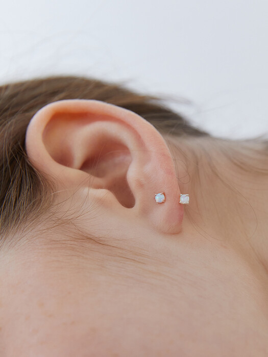 [Silver925]Moissanite Ear Jacket Earring_DE0004