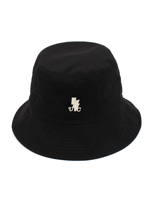 SV Metal Shiny Black Bucket Hat 버킷햇