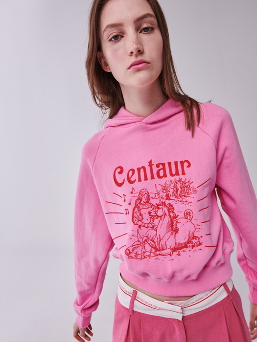 CROPPED HOODY STORY_PINK