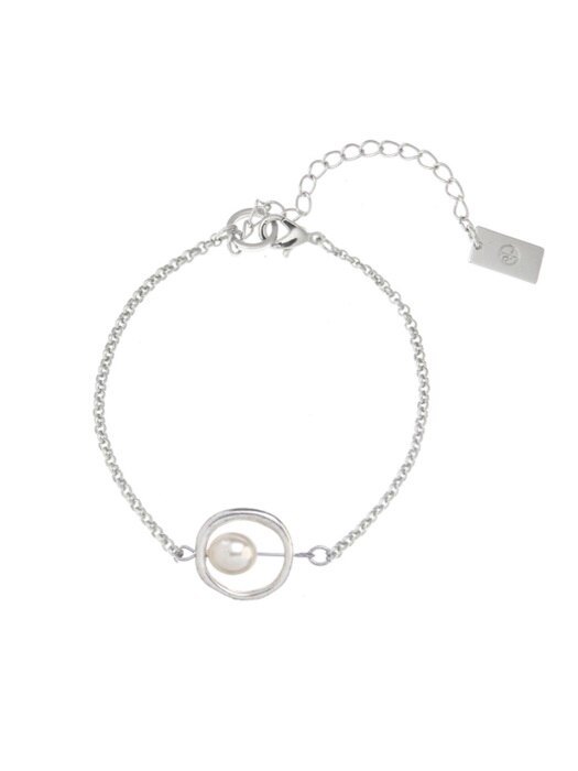 Silver line Anklet