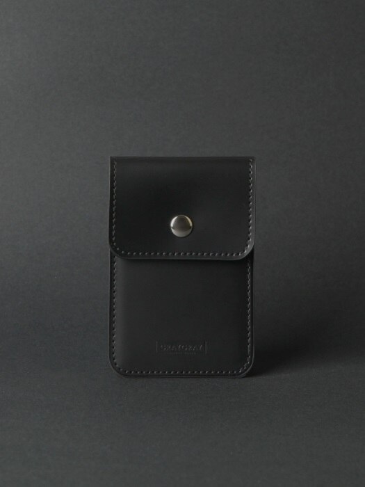 Button Card Wallet Black