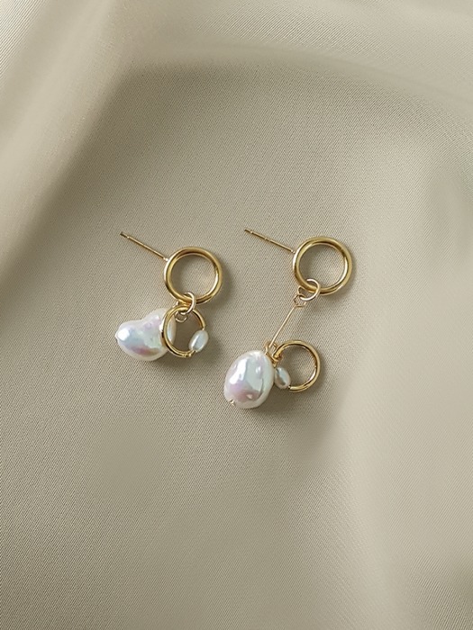 Ring&pearl earrings(링&펄귀걸이)