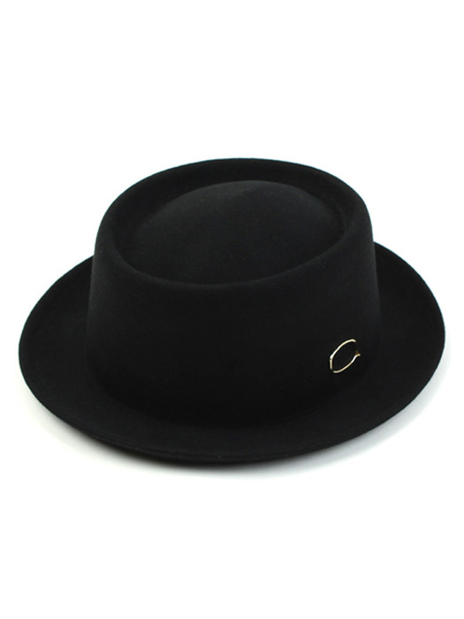 Gold Bubble Very Short Wool Fedora 숏페도라