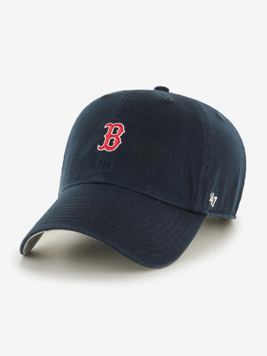 Boston Red Sox Logo Base Runner 47 CLEAN UP Navy