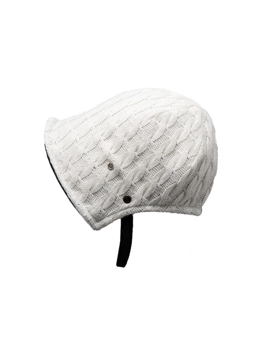 Strap Bonnet - Tricot Ivory