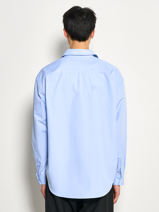 MAN 링클프리 베이직 솔리드 셔츠 [BLUE] / SBD1U03002