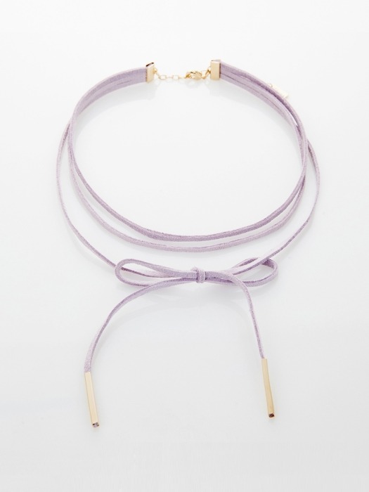 SPRING LILAC SCENT CHOKER NECKLACE