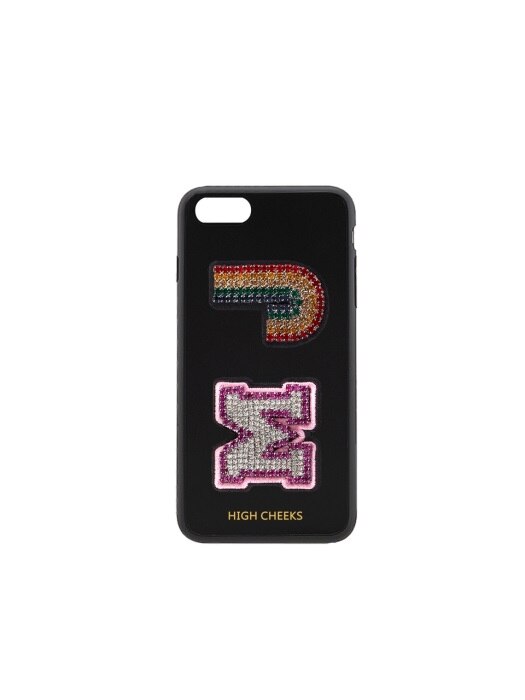 Initial Embellished Plastic Phone Case_Initial 2