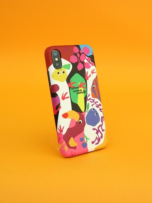 SUN CASE GRAPHIC FRUIT WHITE