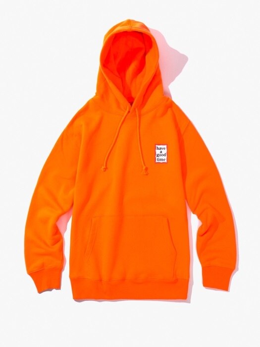 Mini Frame Pullover Hoodie - Neon Orange