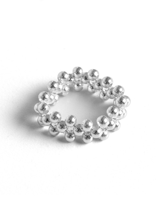 [Silver925] WE004 Silver bubble ring