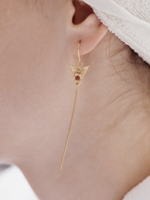 Flower Wing Rong Earring