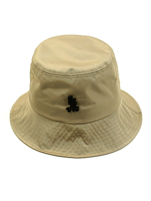 BK Metal Shiny Beige Bucket Hat 숏버킷햇