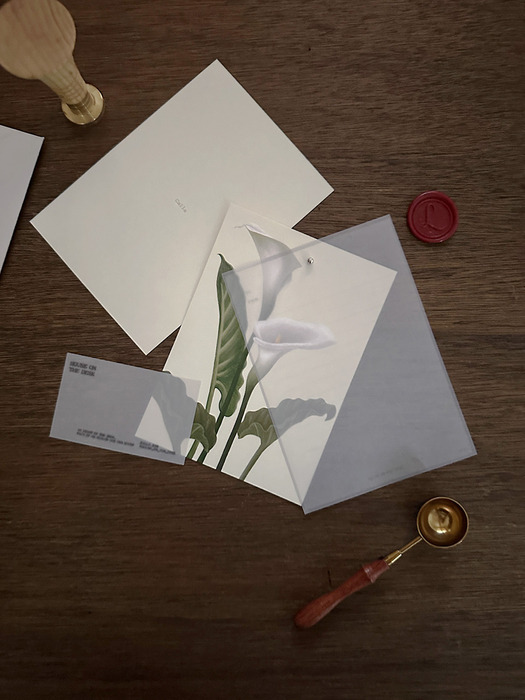 Flower letter set_Calla