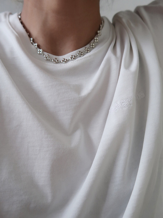SMALL LAYERED CROSS CHAIN NECKLACE
