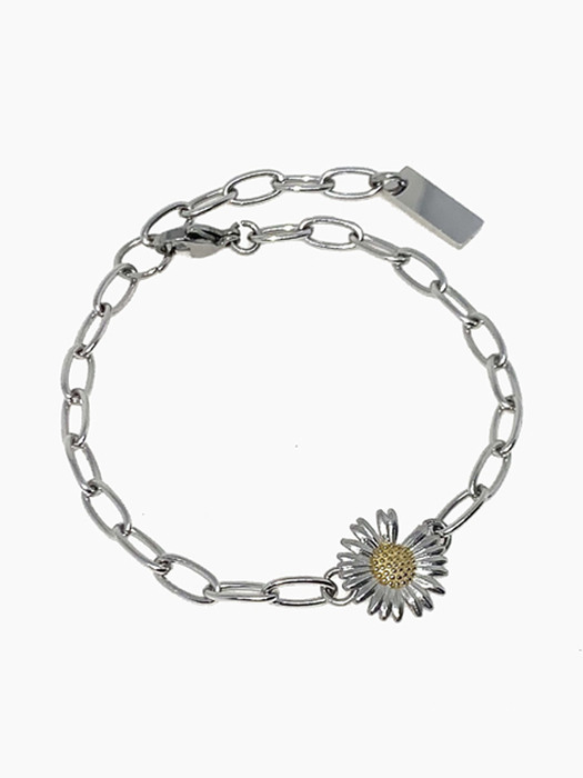 Sunflower chain bracelet