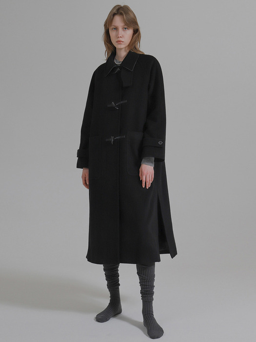 Coat Duffle Black