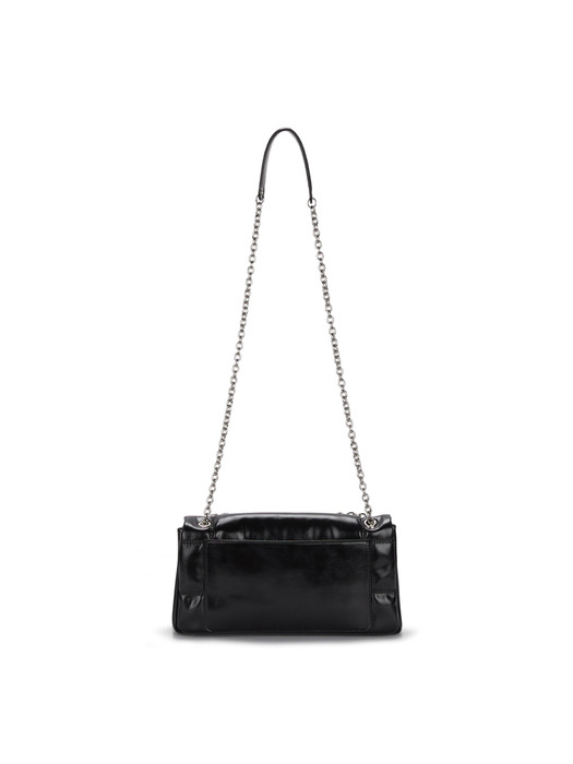 CLASSIC CHAIN QUILTING BAG IN BLACK