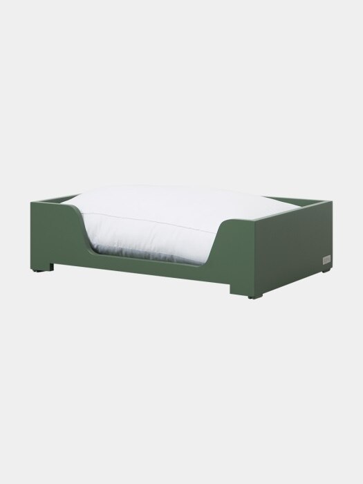 mute bed green