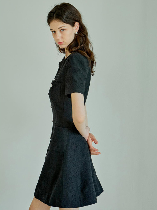 Rikka Tweed dress(2colors)
